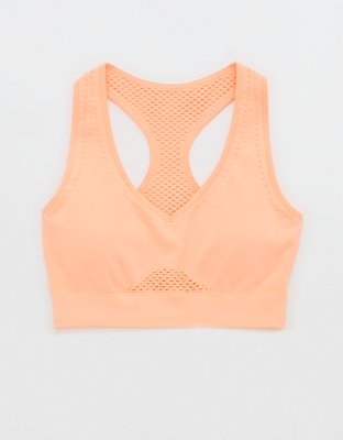 OFFLINE By Aerie Seamless Mesh Racerback Sports Bra