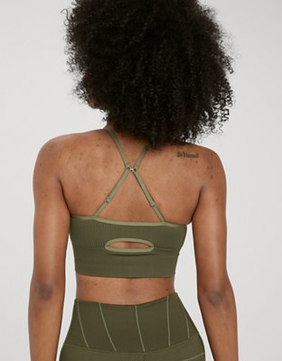 OFFLINE By Aerie Seamless Corset Sports Bra