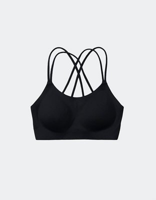 OFFLINE By Aerie Goals Scallop Longline Sports Bra