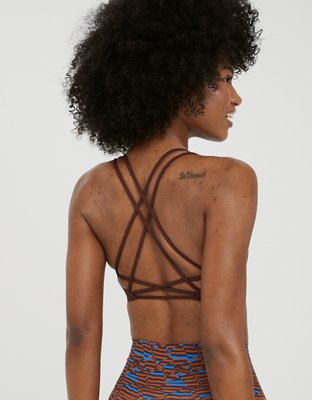 OFFLINE By Aerie Goals Strappy Sports Bra
