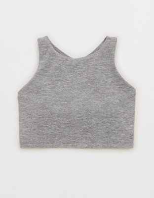 OFFLINE By Aerie The Hugger High Neck Longline Sports Bra
