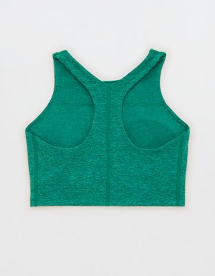 OFFLINE By Aerie The Hugger High Neck Longline Sports Bra