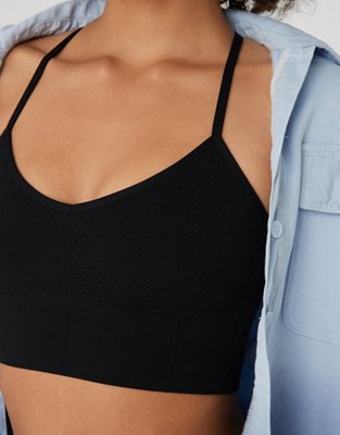 OFFLINE By Aerie Seamless Cut Out Sports Bra