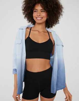 OFFLINE By Aerie Bra deportivo estilo corsé seamless