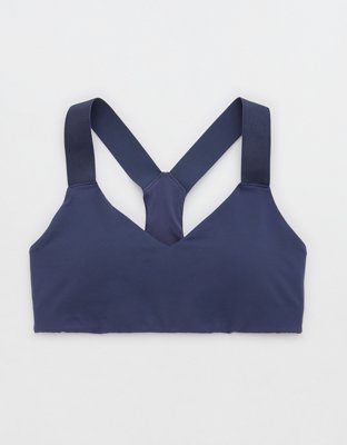 OFFLINE By Aerie The Hugger Recharge Least Support Black Bra Size