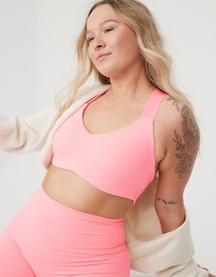 Shop OFFLINE By Aerie Hugger Racerback Sports Bra online