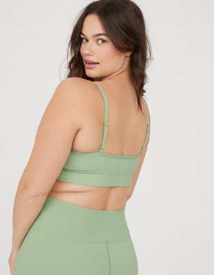 Buy OFFLINE By Aerie Goals Active Rib Strappy Back Sports Bra online