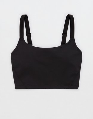 OFFLINE By Aerie Rise N Shine Ribbed Longline Sports Bra