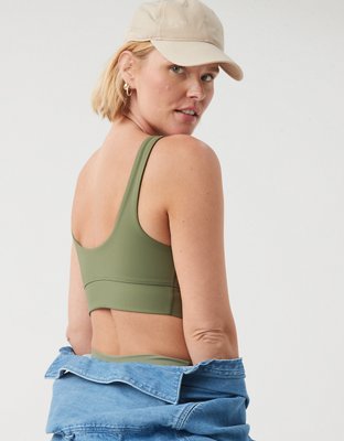 OFFLINE By Aerie Goals Rib Scoop Sports Bra