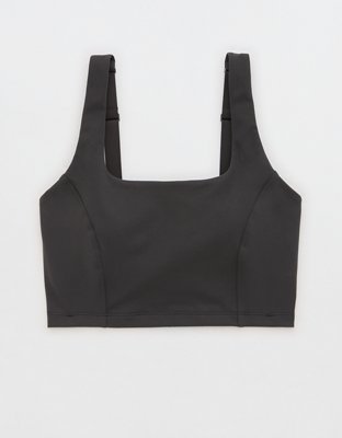 OFFLINE By Aerie The Hugger Square Neck Longline Sports Bra