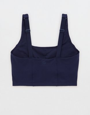 OFFLINE By Aerie The Hugger Square Neck Longline Sports Bra