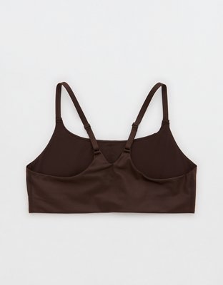 OFFLINE By Aerie Goals Gloss Strappy Sports Bra