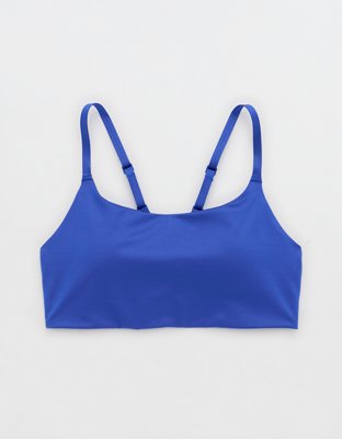 OFFLINE By Aerie Goals Gloss Strappy Sports Bra