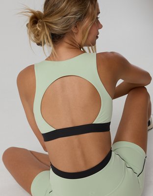 OFFLINE By Aerie The Hugger High Neck Sports Bra
