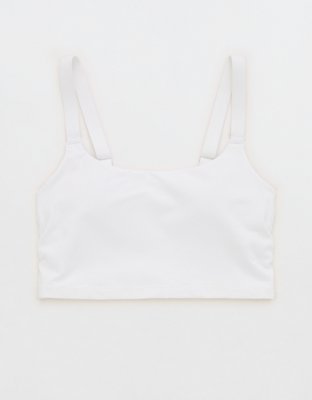 OFFLINE By Aerie The Hugger Ruched Longline Sports Bra