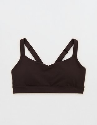 Soutien-gorge de sport à encolure cœur The Hugger OFFLINE d'Aerie