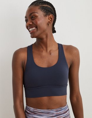 Aerie Real Me Strappy Sports Bra