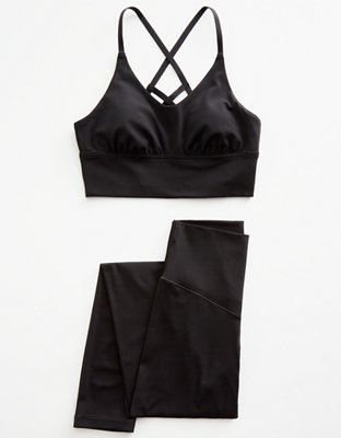 OFFLINE By Aerie Real Me Strappy Back Sports Bra