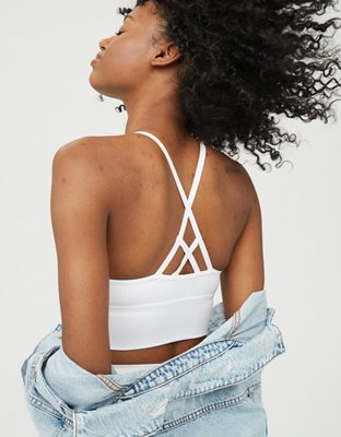 OFFLINE By Aerie Real Me Strappy Back Sports Bra