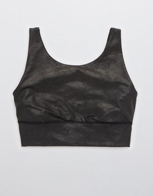 OFFLINE By Aerie The Hugger Crackle Sports Bra