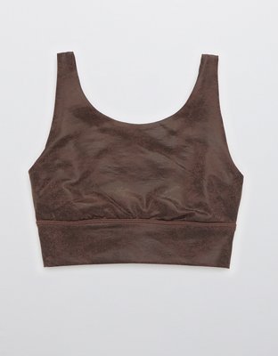 OFFLINE By Aerie The Hugger Crackle Sports Bra