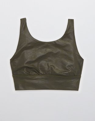 OFFLINE By Aerie The Hugger Crackle Sports Bra