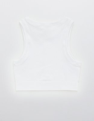 OFFLINE By Aerie Seamless Macrame Longline Sports Bra