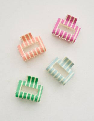 Aerie Square Hair Clip 4-Pack from American Eagle - $24.95