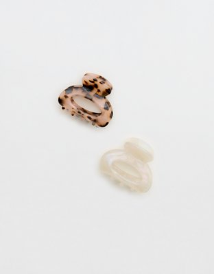 Aerie Cutout Mini Clip 2-Pack