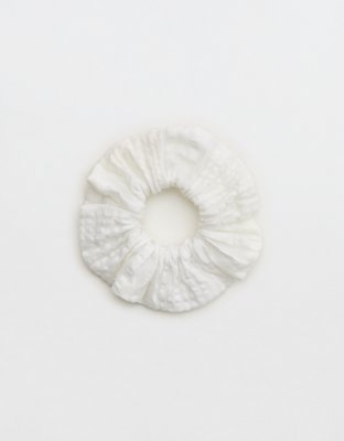 Aerie Seersucker Scrunchie