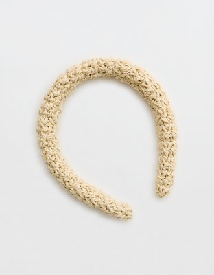 Aerie Crochet Padded Headband