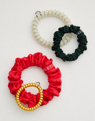 Teleties Ornament Hair Ties 4-Pack