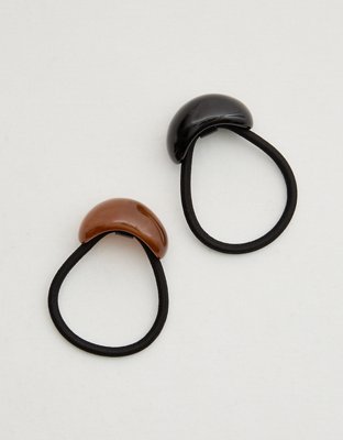 Aerie Resin Ball Hair Tie 2-Pack