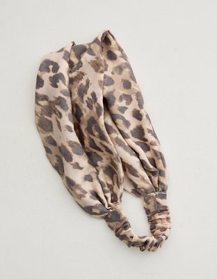 Aerie Satin Scrunched Headband