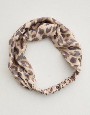 Aerie Satin Scrunched Headband