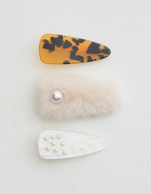 Aerie Hair Clip 3-Pack