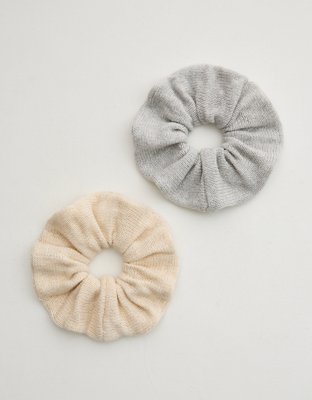 Aerie Chunky Yarn Scrunchie 2-Pack