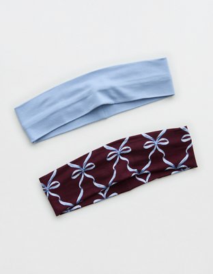 OVERSLEPT By Aerie Real Soft Headband 2-Pack
