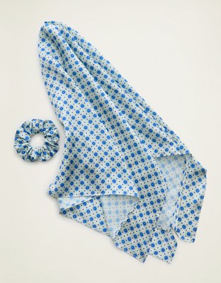 Aerie Pañuelo y Liga para el Pelo de Satén