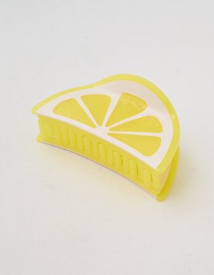 Aerie Lemon Claw Clip