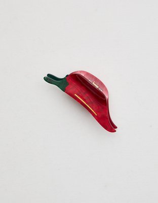 Aerie Chili Pepper Claw Clip