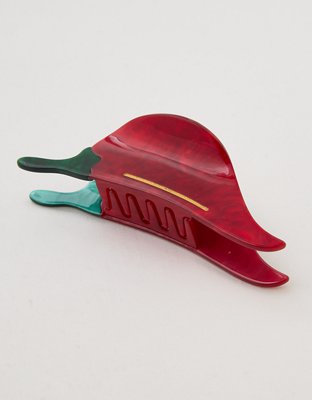 Aerie Chili Pepper Claw Clip