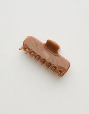 Женские аксессуары для волос Aerie Jelly Large Claw Clip, цвет: Пляжный дюнный