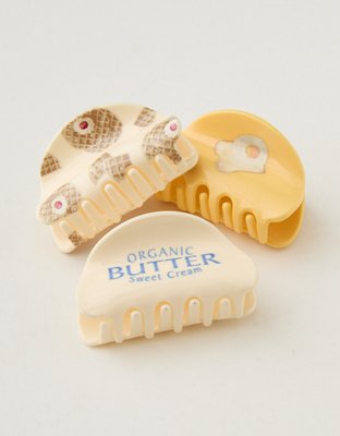 Aerie Icon Hair Clip 3-Pack