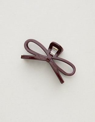 Aerie Cutout Bow Hair Clip
