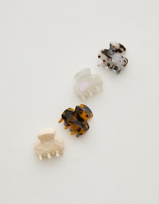 Женские аксессуары для волос Aerie Torte Mini Hair Clip 4-Pack