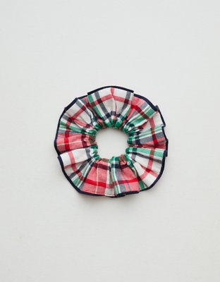 Aerie Flannel Scrunchie