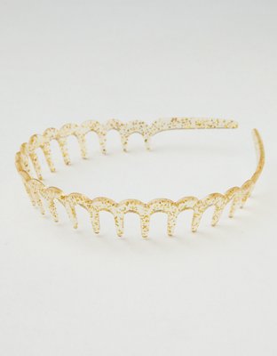 Aerie Shimmer Zig Zag Headband
