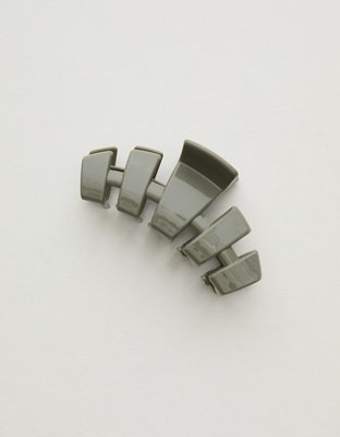 Женские аксессуары для волос Teleties Medium Classic Claw clip, цвет: Пыльный шалфейный