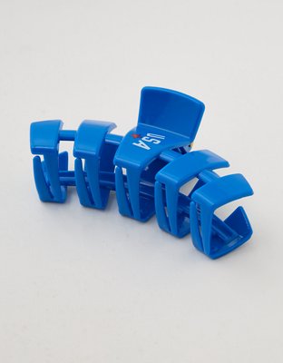 Teleties Large Blue Claw Clip